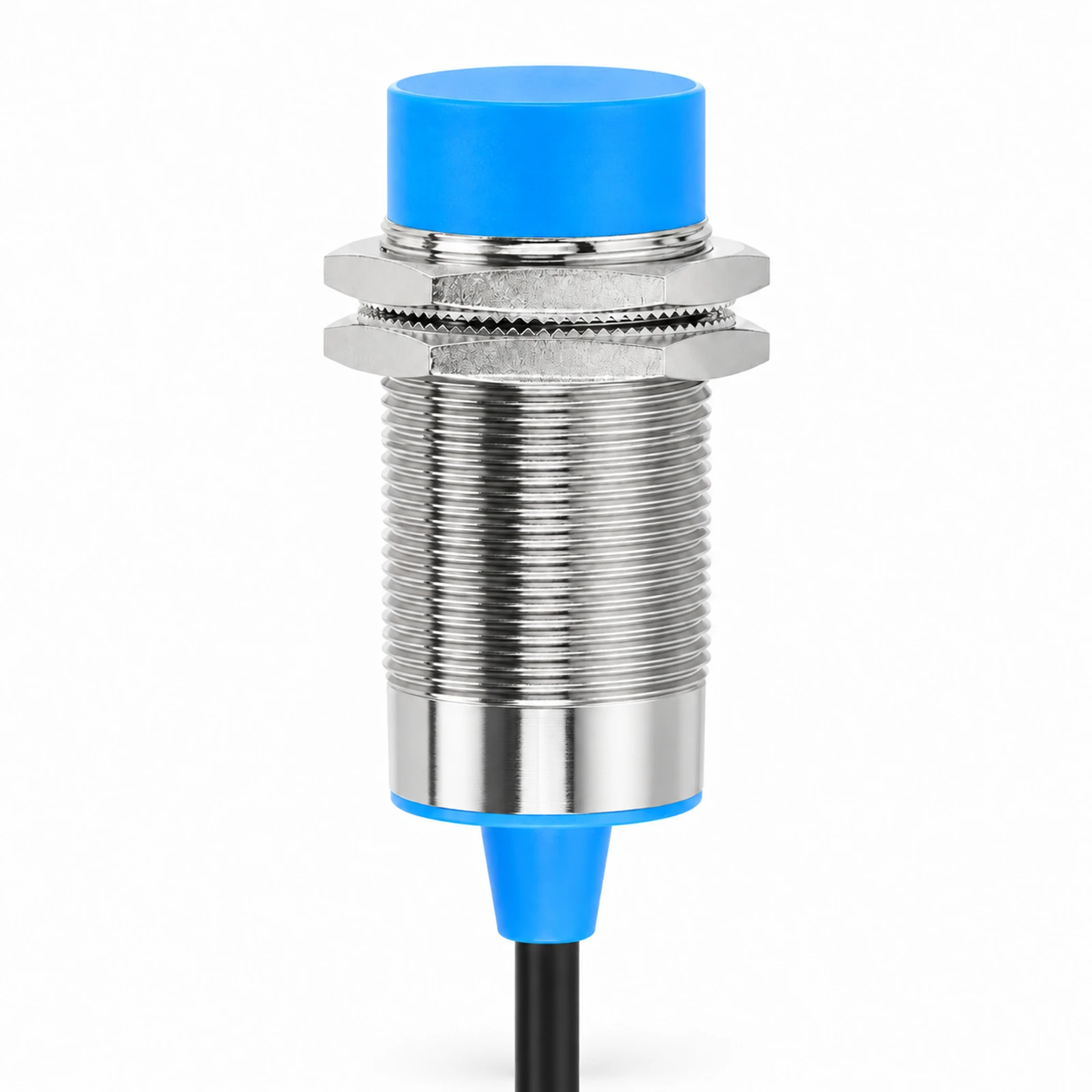 M30 Cylindrical Capacitive Proximity Sensor – Blue Sensing Face