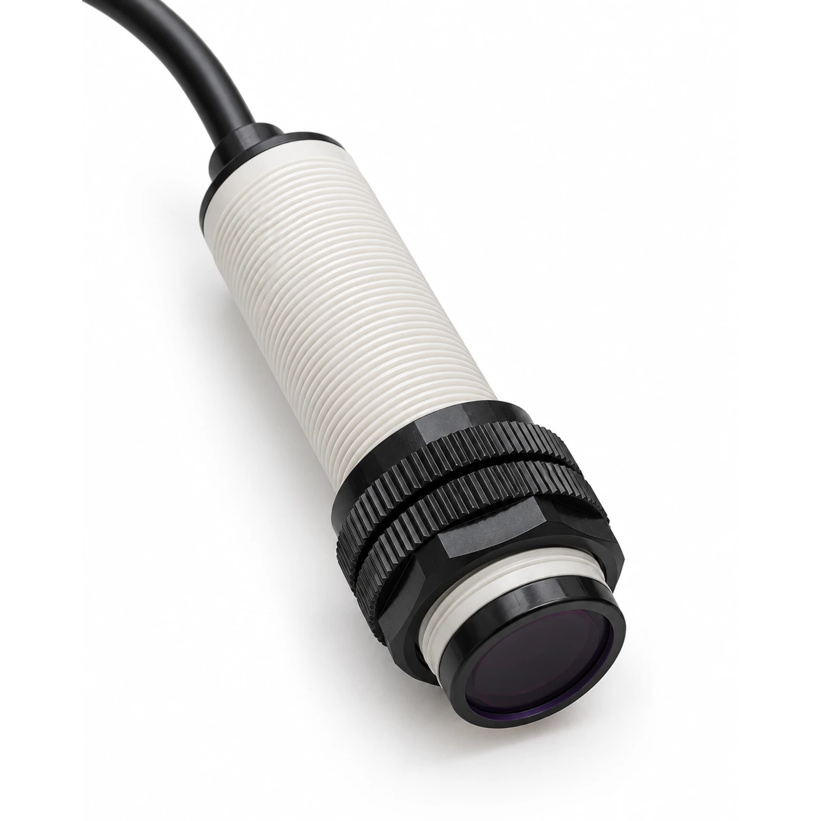 Cylindrical Photoelectric Sensor – White Housing
