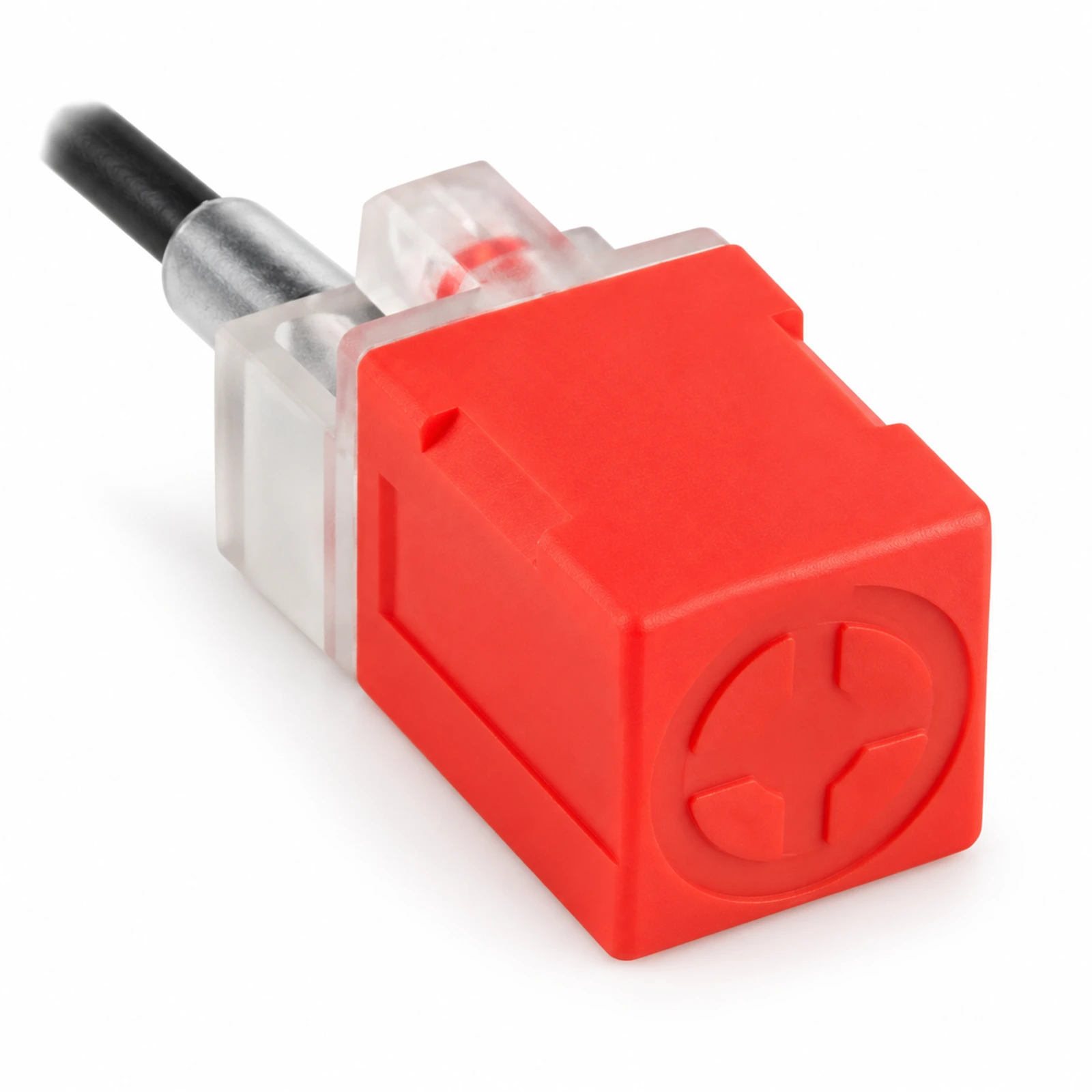 Rectangular Inductive Proximity Sensor – Red Housing