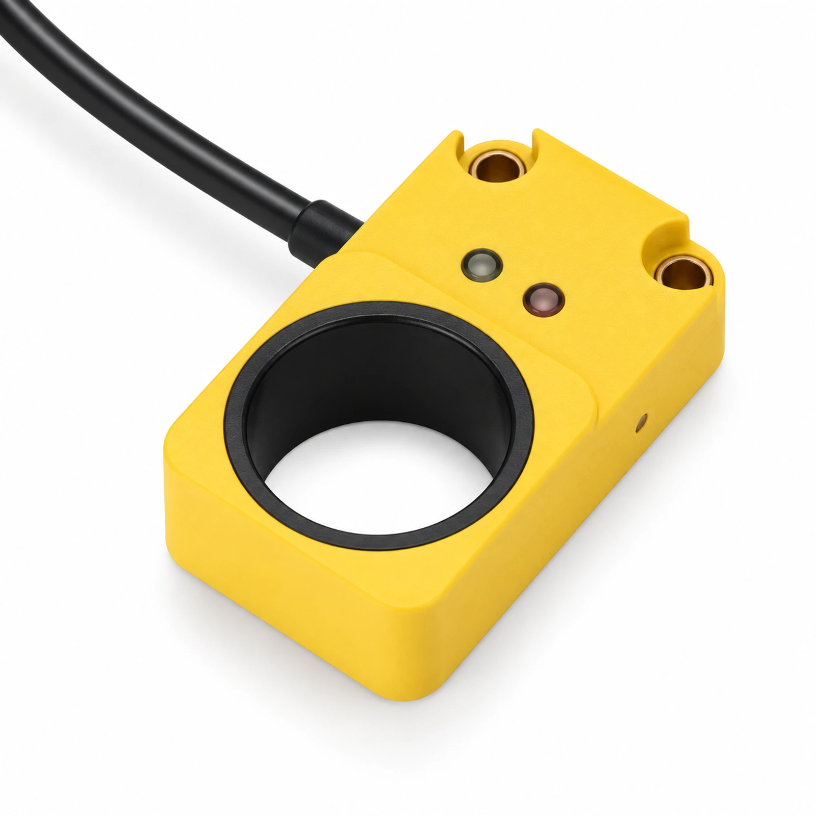 Ring-Type Inductive Proximity Sensor – Yellow Housing